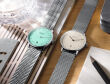 Zegarek Sternglas Naos turquoise silver, 38 mm - 4