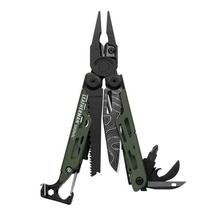 Multitool Leatherman Signal Green TOPO