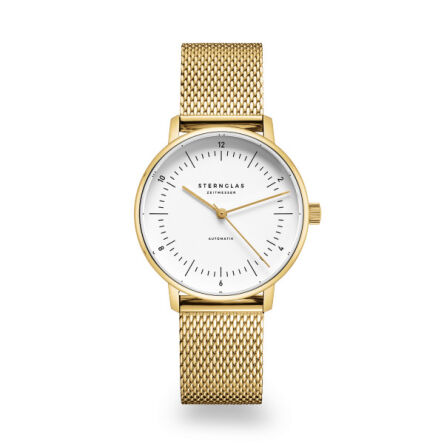 Zegarek Naos XS Automatik white gold, 33 mm
