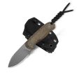 Nóż Kizer Drop Bear Fix Burlap Micarta 14C28N - 3