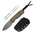 Nóż Kizer Drop Bear Fix Burlap Micarta 14C28N - 5