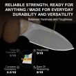 Nóż Kizer Drop Bear Fix Burlap Micarta 14C28N - 14