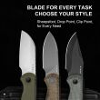 Nóż Kizer Drop Bear Fix Burlap Micarta 14C28N - 15