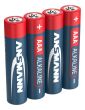 Baterie alkaliczne Ansmann AAA / LR03, 4 szt. - 2