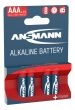 Baterie alkaliczne Ansmann AAA / LR03, 4 szt. - 4