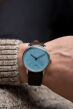 Zegarek Sternglas Lumatik light blue silver, 38 mm - 4