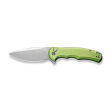 Nóż CIVIVI Button Lock Praxis Aluminum Green - 8