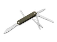 Nóż MKM Malga 5 MagnaCut Micarta Green