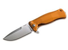 Nóż LionSteel SR22 Aluminium Orange Satin