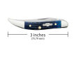 Nóż Case Rogers Small Texas Toothpick Blu - 2