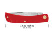 Nóż Case American Workman Sod Buster Jr Red - 2