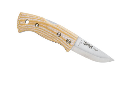 Nóż Helle Berget Beige Canvas Micarta 12C27 