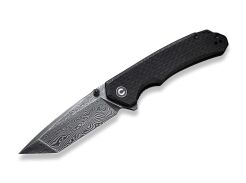 Nóż CIVIVI Brazen Damascus Micarta Black