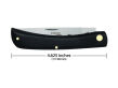 Nóż Case Sod Buster SS Black - 2