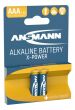Baterie alkaliczne Ansmann X-Power AAA/LR03 2 szt - 4