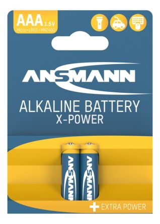 Baterie alkaliczne Ansmann X-Power AAA/LR03 2 szt