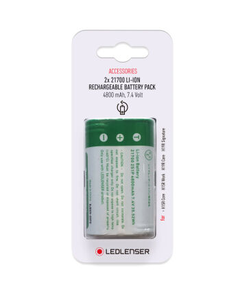 Pakiet Ledlenser 2x 21700 Li-ion 4800mAh 7.4V