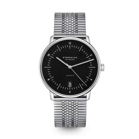 Zegarek Naos Automatik piano black, 38mm