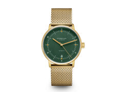 Zegarek Sternglas Naos Automatik green gold, 38 mm