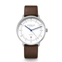 Zegarek Sternglas Naos XL Automatik white, 42mm