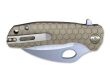 Nóż Honey Badger Claw D2 Medium Tan Plain - 2