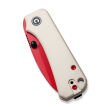 Nóż CIVIVI Baby Banter Ivory G10 Red C19068S-7 - 5
