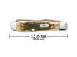 Scyzoryk Case Mini Trapper SS Amber Bone - 2