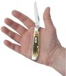 Scyzoryk Case Mini Trapper SS Amber Bone - 5