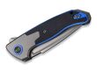 Nóż WE Knife Press Check Titan G10 Black Blue DP - 6