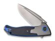 Nóż WE Knife Press Check Titan G10 Black Blue DP - 7