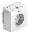 Programowane gniazdo Ansmann AES1.3, białe, 230V - 2