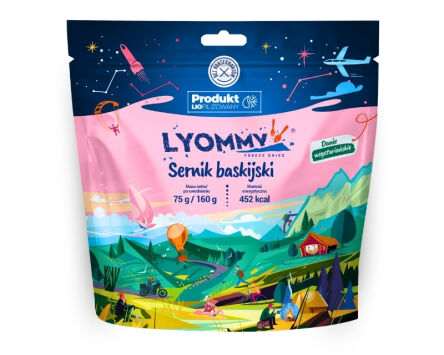 LYOMMY Sernik baskijski 160g