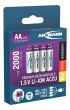 Akumulatory Ansmann Li-Ion AA typ 2000, 4 szt - 8