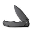 Nóż CIVIVI Button Lock Praxis Aluminum All Black - 3