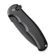 Nóż CIVIVI Button Lock Praxis Aluminum All Black - 4