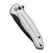 Nóż CIVIVI Button Lock Kitefin Silver Alu 14C28N - 4