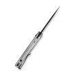 Nóż CIVIVI Button Lock Kitefin Silver Alu 14C28N - 7