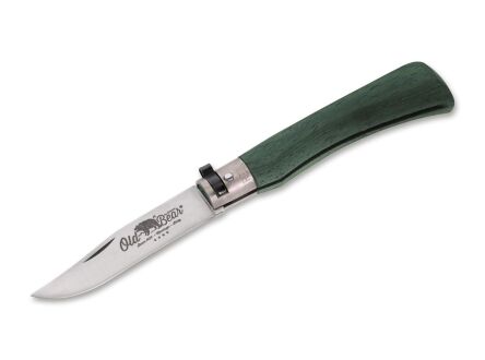 Nóż Old Bear Full Color L Green 420