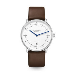 Zegarek Sternglas Naos white, 38 mm quartz