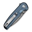 Nóż CIVIVI Mini Shakan Damascus Blue Aluminum - 5