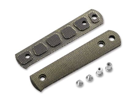 Okładki Böker BFF Packlite Micarta Green Smooth