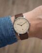 Zegarek Sternglas Naos XL sand brown, 42 mm - 7