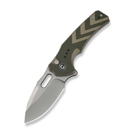 Nóż CIVIVI Vexron G10 Milled Green & Tan 14C28N