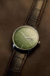 Zegarek Sternglas Berlin olive green, quartz 38 mm - 10