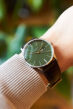 Zegarek Sternglas Berlin olive green, quartz 38 mm - 11