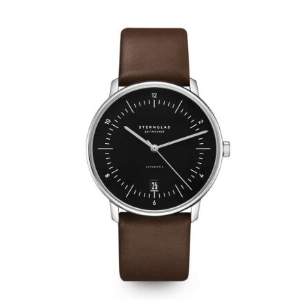 Zegarek Naos Automatik piano black, 38mm