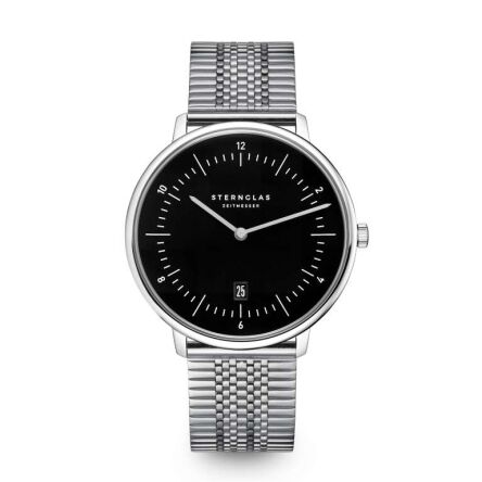 Zegarek Sternglas Naos XL black, 42 mm