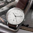 Zegarek Sternglas Hamburg Automatik silver, WYP - 5