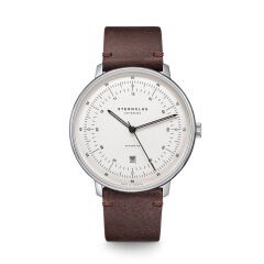 Zegarek Sternglas Hamburg Automatik silver, WYP
