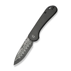 Nóż CIVIVI Elementum Slip Joint Damast CF